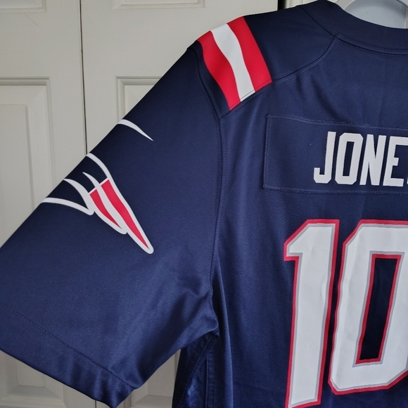 Nike New England Patriots Mac Jones Player Game Shirt Large - Picture 7 of 12
